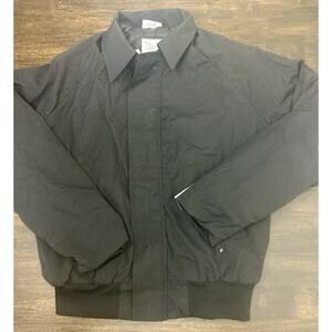 Vintage '94 US Navy USN Military Utility Jacket Small Black Unisex Short